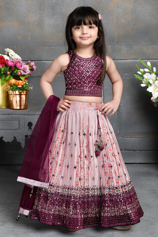 Girls Elegant Party Occassion Lehanka Choli